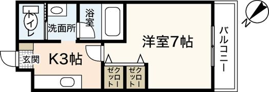 カーサ大塚2NDの間取り画像