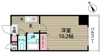 ダイヤマンションの間取り画像