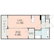 SpringCourt近見の間取り画像