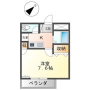 セゾンしおひⅡの間取り画像