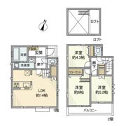下井草戸建の間取り画像