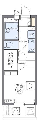 レオパレスヒルトップ 壱番館の間取り画像
