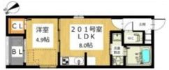 REGALEST塩釜口の間取り画像