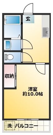 春月ビル(シュンゲツビル）の間取り画像