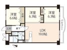 日商岩井光町ハイツの間取り画像