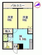 シャトーエスポワールの間取り画像