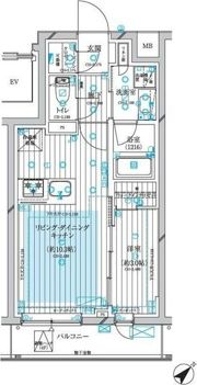 シティインデックス行徳テラスコートの間取り画像