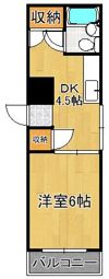 シャトレ祇園原の間取り画像
