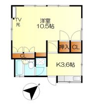 丸川アパートの間取り画像