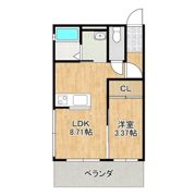 朝日レジデンスひたち野の間取り画像