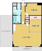 サンハイツ松井の間取り画像
