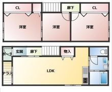 VIOLETTE（ビオレット）の間取り画像