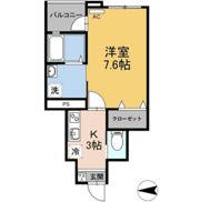 アシンプトートA棟の間取り画像