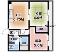 ケイプラザ金田の間取り画像
