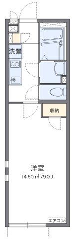 クレイノテラスハウスの間取り画像