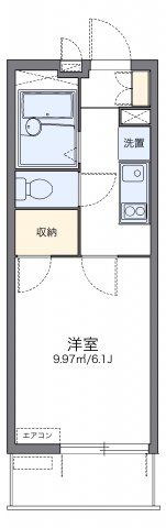 レオパレスゆうの間取り画像