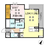 シャルム新屋敷の間取り画像