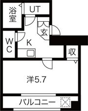 チャーミー東山の間取り画像