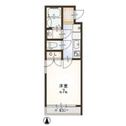 クローバー伍番館の間取り画像