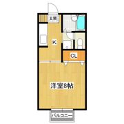 コートヴィラージュ2番館の間取り画像