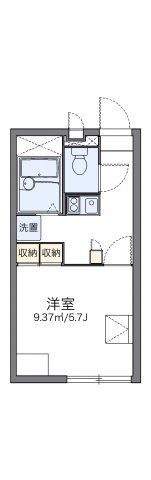 レオパレスガーデンコートJの間取り画像