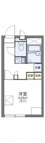 レオパレスM Tree Ⅴの間取り画像