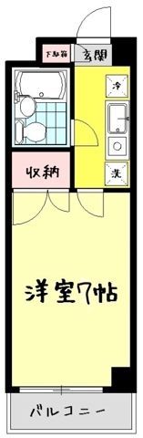 アムール祥の間取り画像