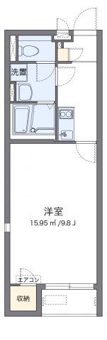 レオネクストスフィア田中の間取り画像
