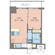 ORSUS新大阪(旧プレジオ新大阪ROUGE)の間取り画像