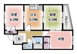 プレアール寝屋川秦町の間取り画像