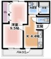 クレール津の辺の間取り画像