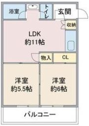 コーポ小池の間取り画像
