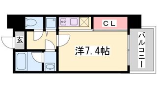 アーバングリーン神戸元町の間取り画像