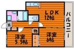 フォブール西市の間取り画像