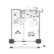パークハビオ人形町の間取り画像
