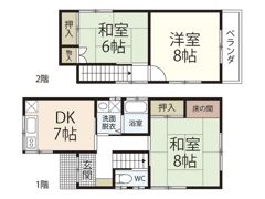 相田5丁目戸建ての間取り画像