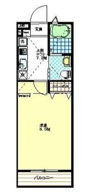 シャトーグレイスの間取り画像