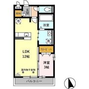クレピスの間取り画像