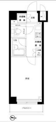 ルーブル蒲田七番館の間取り画像