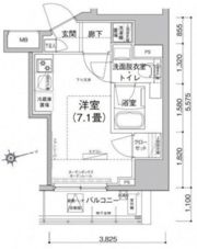 アイル カナーレ品川南の間取り画像