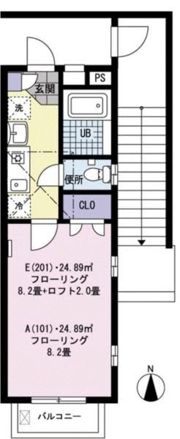 SOL・BRILLO・HIROの間取り画像