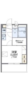 レオパレスIMAGOⅢの間取り画像