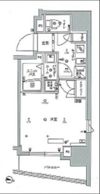 スカイコートパレス後楽園の間取り画像