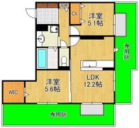 フース コーシェリの間取り画像