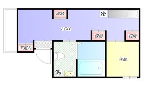 ルミナス渋谷本町の間取り画像