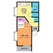 フィフティーベルAの間取り画像