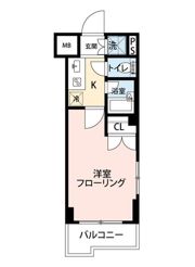 マイナビSTAYミライエ白金南麻布（ルーブル南麻布）の間取り画像