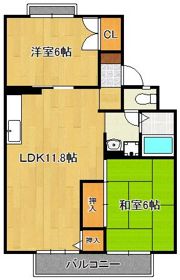 シャルム愛宕の間取り画像