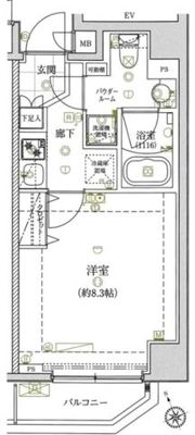 レアライズ田端の間取り画像
