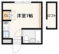 ワンピースの間取り画像